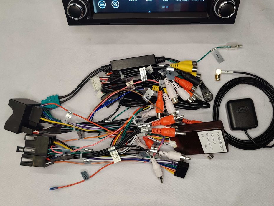 Radio 2 DIN Android Audi A3 – WIFI GPS Bluetooth 2GB RAM - Novo