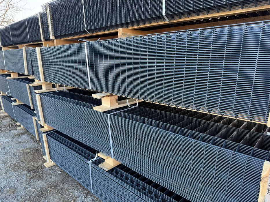 Panele ogrodzeniowe 3D, fi4, bramy i furtki, dostawa i montaż, tanio