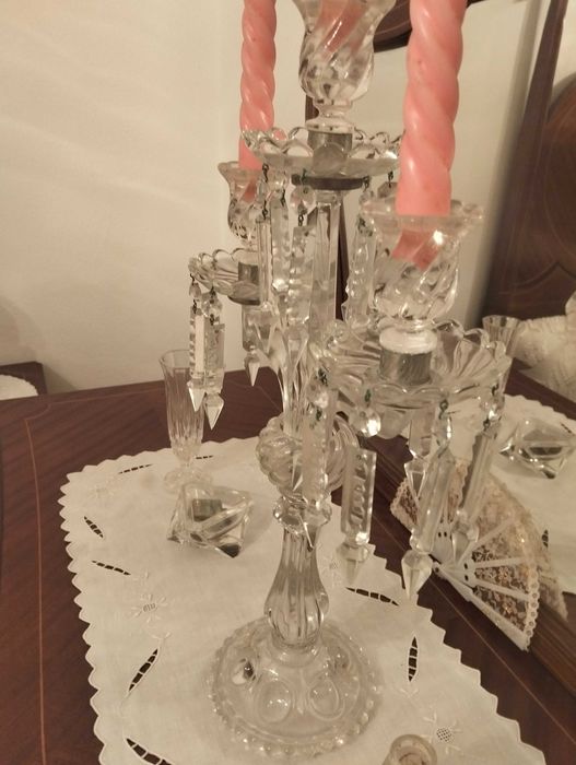 Conjunto em cristal