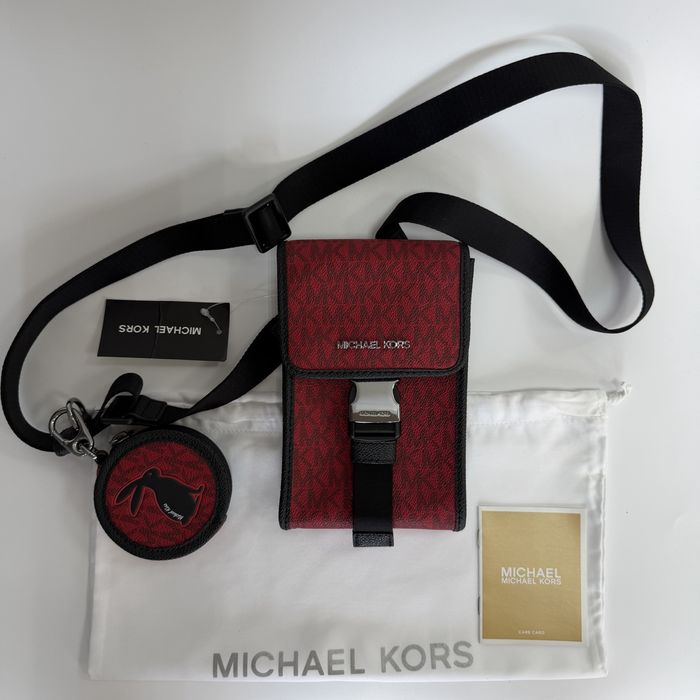 Оригінальна сумка Michael Kors Cooper Chili з монетницею
