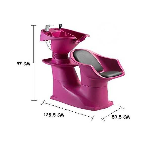Lavatório Cabeleireiro Rosa