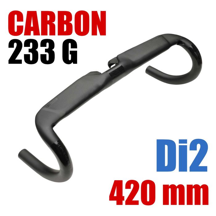 Carbon! ECIOSL 420 mm Di2 kierownica szosowa gravel carbonowa 42 cm