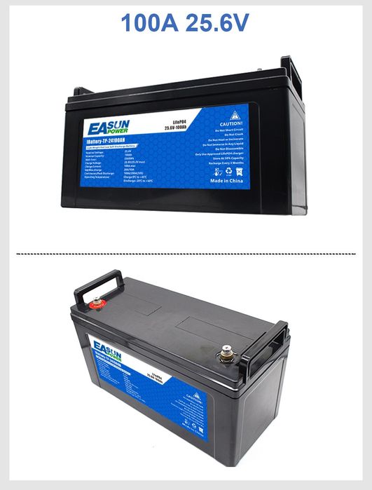 Акумулятори Lifepo4 Anenji Easun 12V 100Ah 24V 100Ah