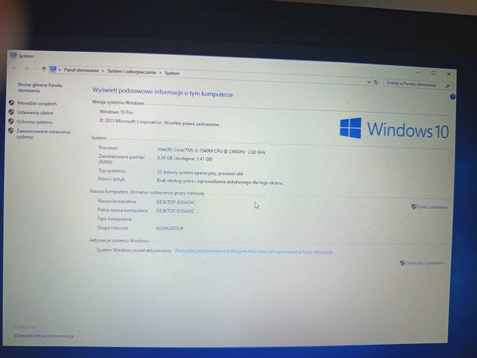 Laptop Lenovo ThinkPad T520, Win 10, 8GB RAM, Intel Core i5, 1 TB HDD