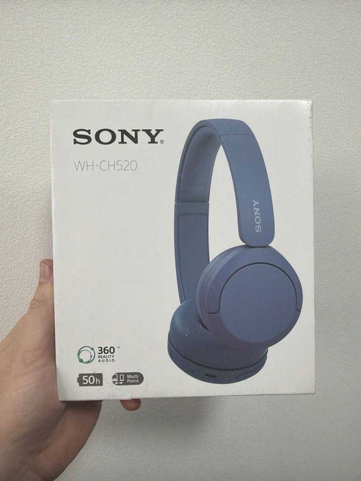 Bluetooth навушники Sony WH-CH520 (оригінал, нові)