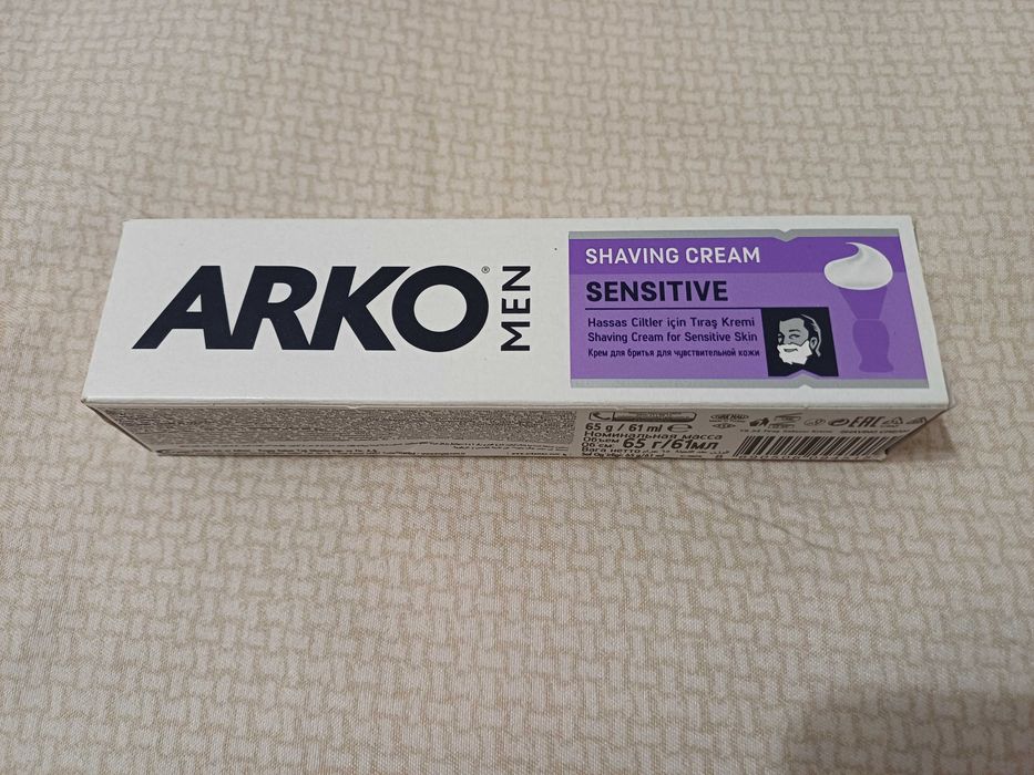 Крем для бритья Arko Sensetive Skin 65 г
