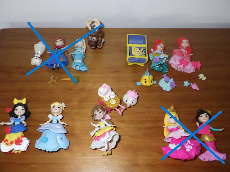 Disney Princesses - Little Kingdom (9 dolls + accessories)