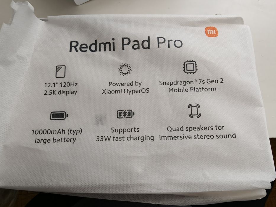 Tablet Xiaomi redmi pad pro494757109774438402