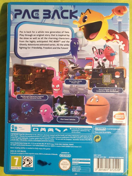 Pac-Man and the Ghostly Adventures Nintendo Wii U