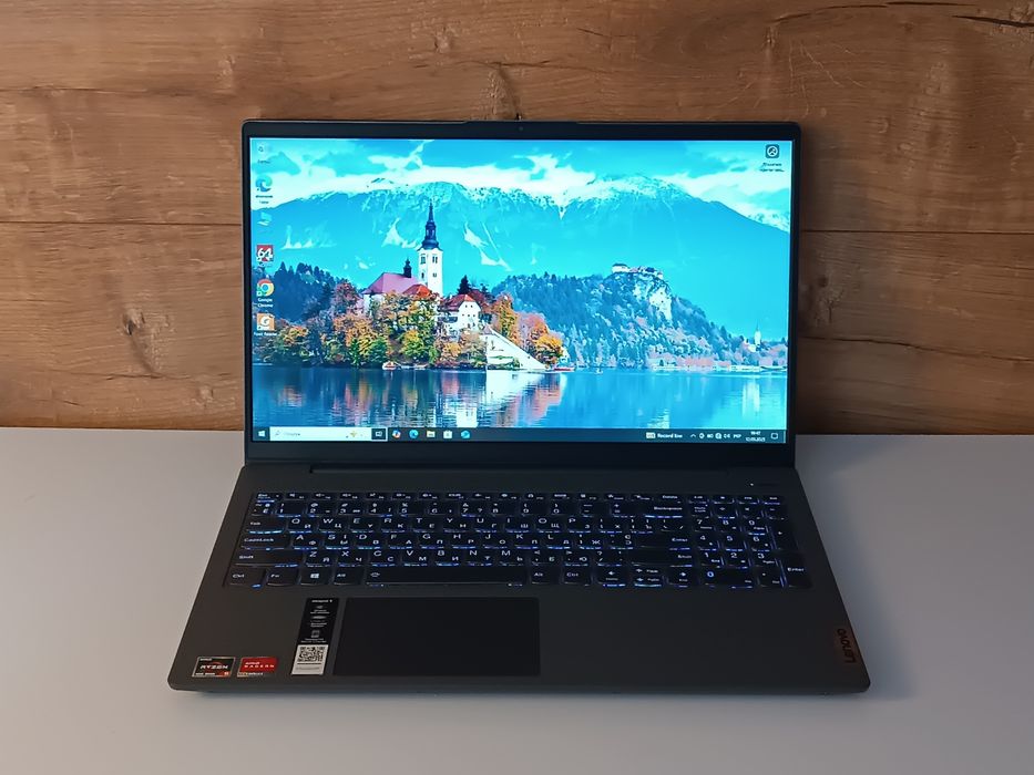 Потужний Lenovo 22 року/15.6" FHD ips/6 ЯДЕР/NVME 512 GB/батарея 5 год