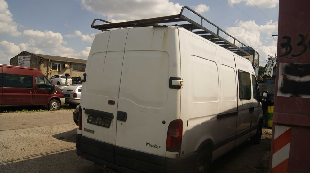 Renault Master na części maska zderzak klapa błotnik drzwi
