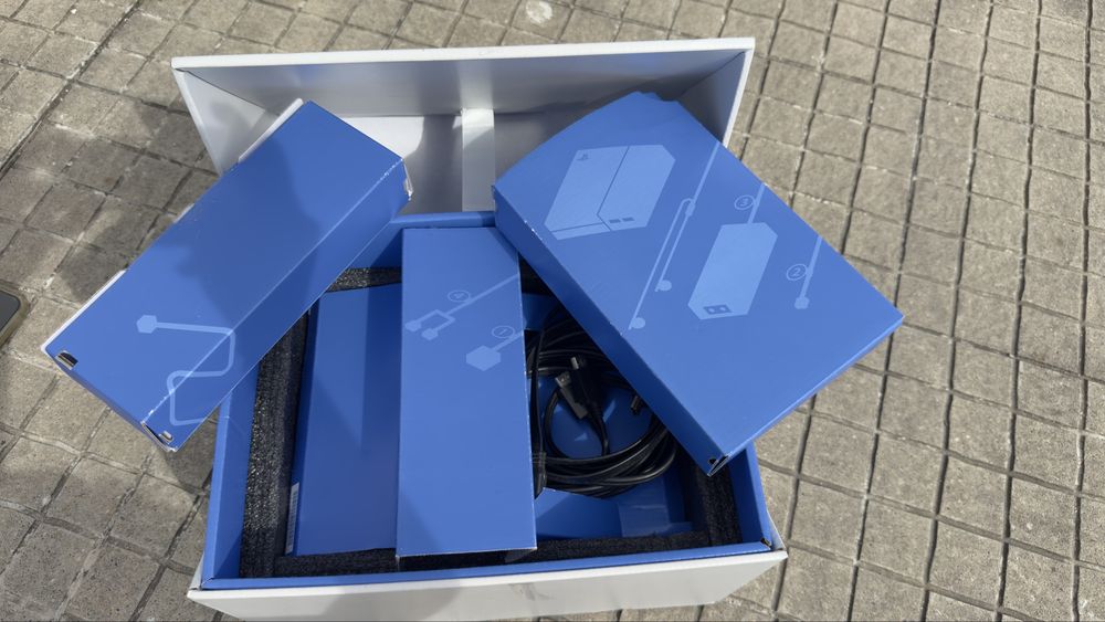 Pack PlayStation VR (PSVR) v2 + 2 Comandos PS Move + Câmara + 5 Jogos + Caixa Original