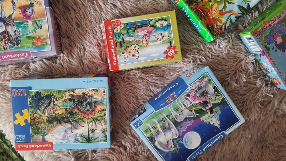 Пазлы на 30, 60, 70, 120 и 220 деталей