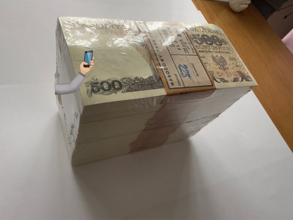 Zgrzewka Bankowa 500 złotych