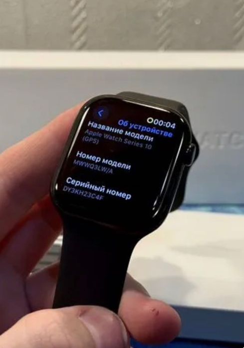 Смарт—годинник Apple Watch 10 series, 46 mm, чорного кольору