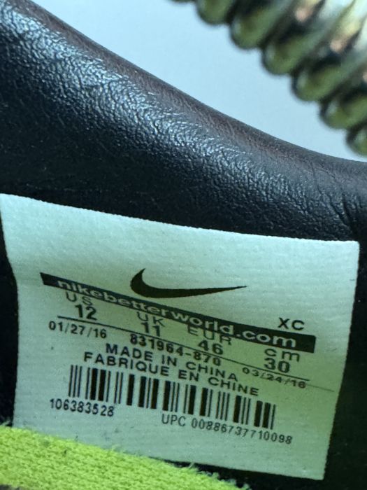 Розмір 46 29 см Футбольні бутси Nike Mercurial Victory VI FG