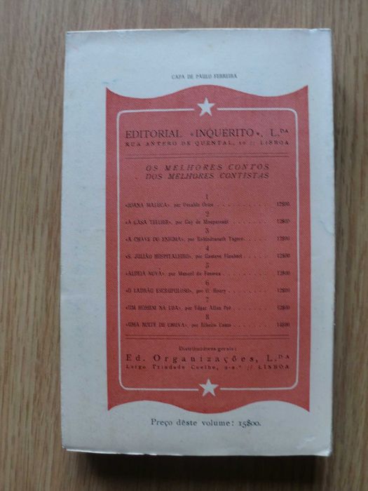 Uma noite de chuva e outros contos
de Ribeiro Couto