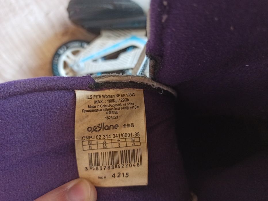 Rolki damskie oxelo rozmiar 41