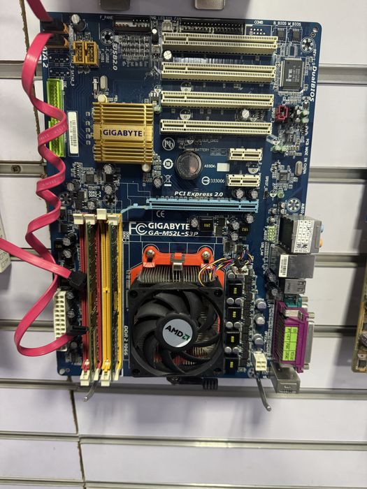 Комплект материнка s775