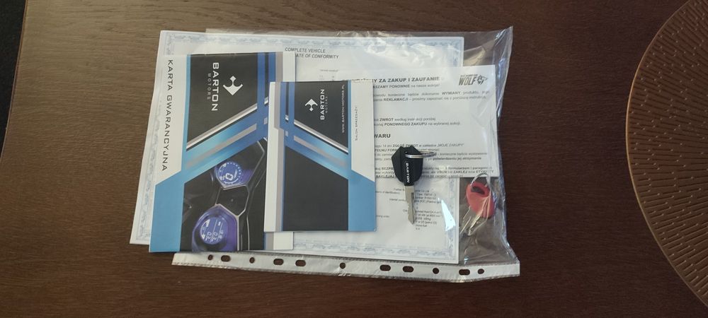 Motocykl Barton GT 125