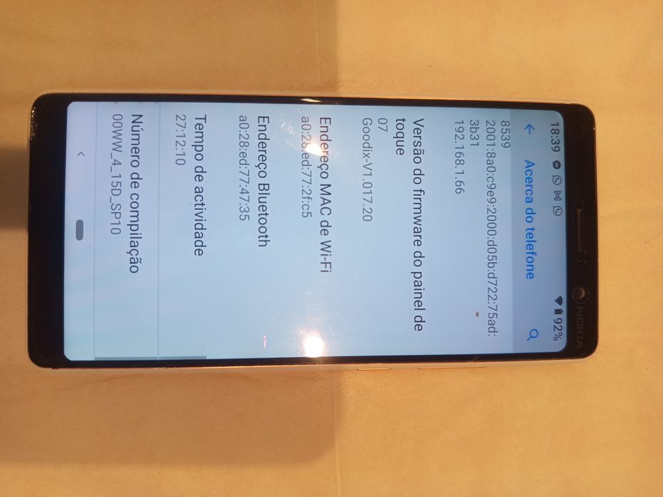 Telemóvel Nokia 7plus