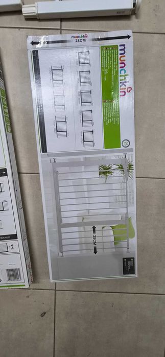 Grade / Barreira de segurança / protecção de crianças das escades ou portas e extensão