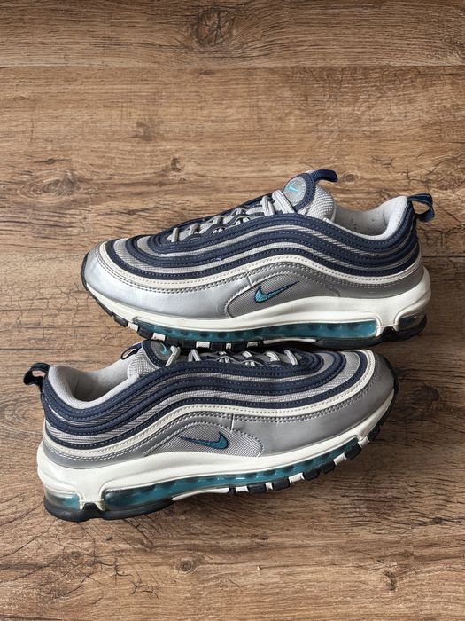 Кросівки Nike Air Max 97 OG Metallic Silver Chrome Blue