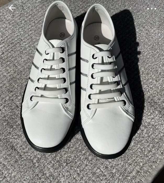 Skórzane wygodne buty