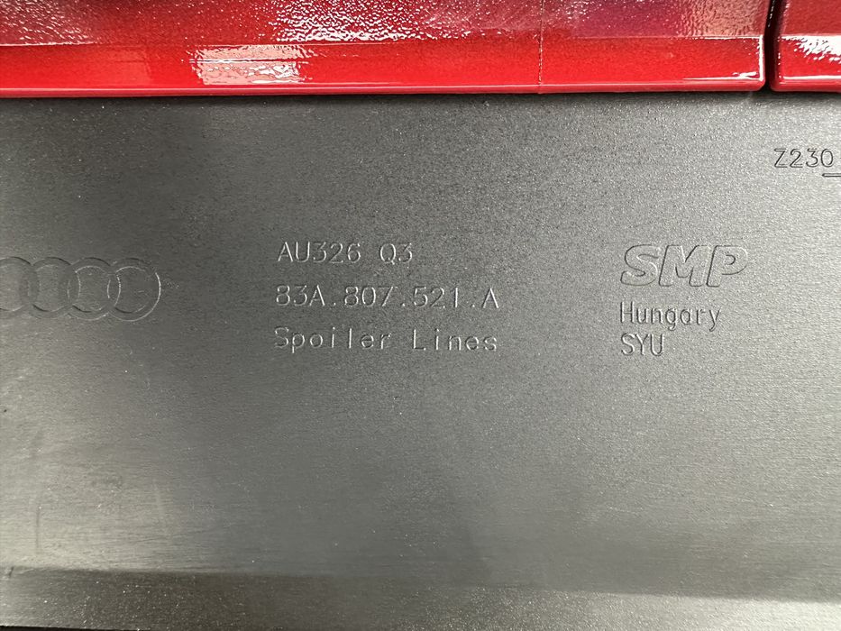 Бампер задний Audi Q3 83A F3 звичайний, не s-line
