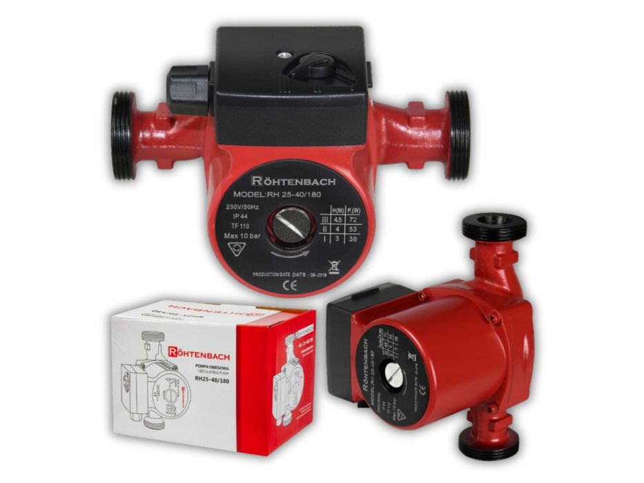 Mocna Pompa Cyrkulacyjna Obiegowa Do Pieca 3 Biegowa 25-40/180 OKAZJA