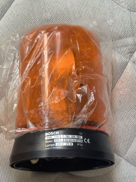 Farol Rotativo Bosch 230V 25W – Novo / Original (7 782 326 001)