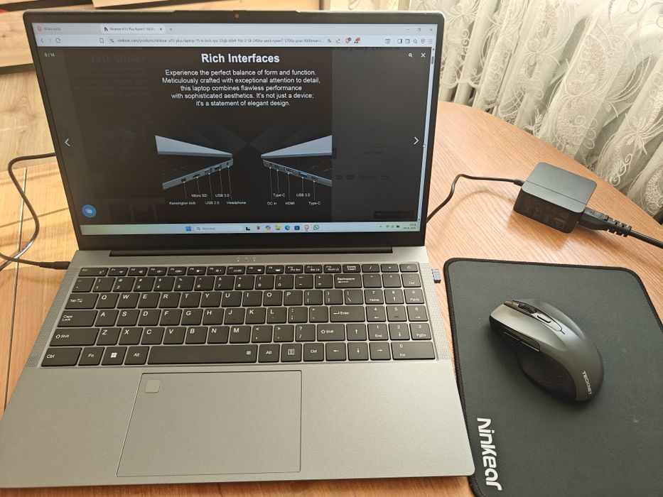 Ninkear A 15 PLUS-32GB , 1TB , RYZEN 7