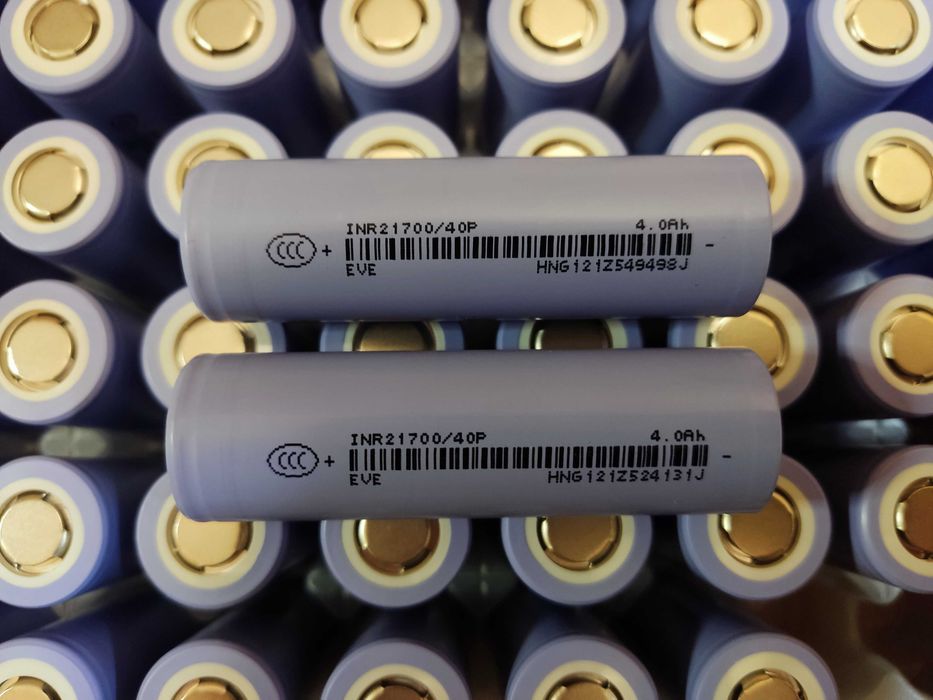 EVE НОВЫЕ. Высокотоковые аккумуляторы 21700 EVE 40P