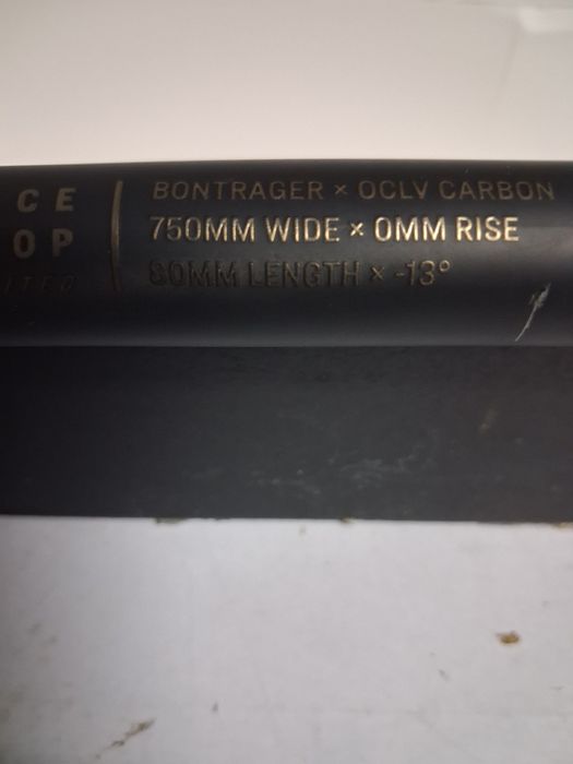 Guiador bontrager rsl carbono
