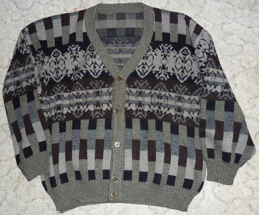 Męski rozpinany sweter rozm XXL