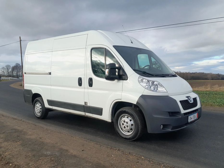 Peugeot BOXER  / Klimatronik / Grzane fotel / Kamera / 2x boczne drzwi / ORYGINAŁ