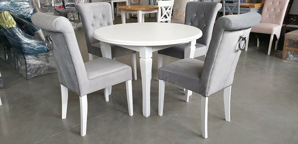 Krzesło glamour chesterfield do salonu jadalni Producent nowe