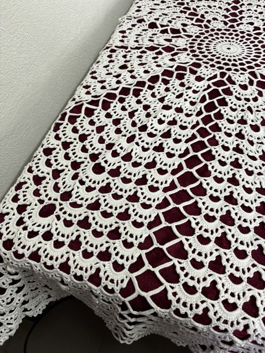 Toalha em renda manual 1.75cm