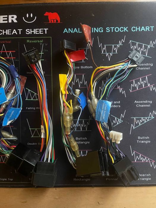 Разъемы ISO Евро фишки для подключения магнитол Pioneer, Kenwood, JVC