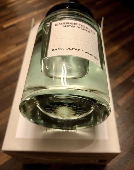 100ml męski zapach perfum woda perfumowana ZARA ENERGETICALLY NEW YORK