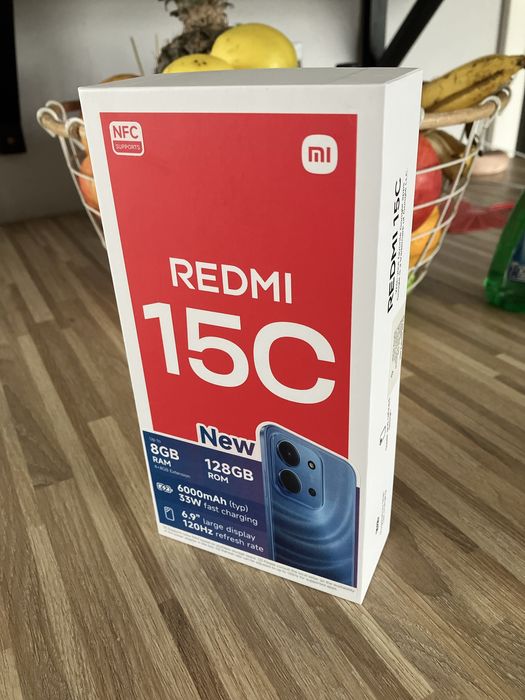Redmi 15C 8gb ram 128gb NOWY!