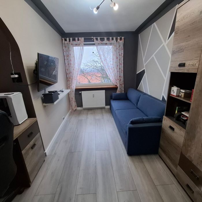2 Pok. 45m² Balkon - do zamieszkania bez wkładu