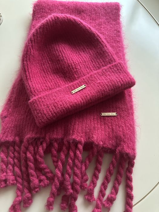 Комплект шапка и шарф кашемир /Италия/