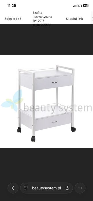 Pomocnik kosmetyczny Beauty System szafka kosmetyczna
