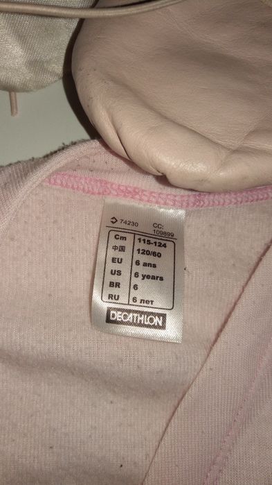 Vestido 5/7 anos, roupa ballet e meias