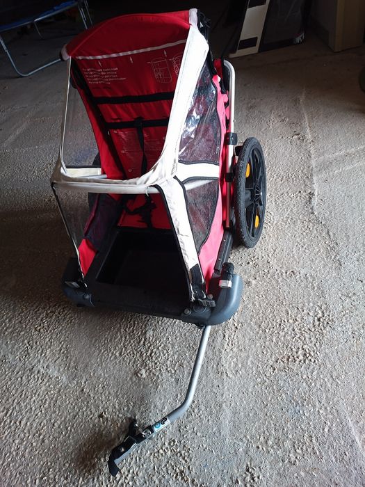 Vendo carrinho transporte de crianças para bicicleta