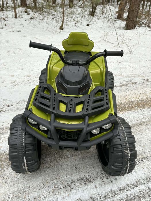 Elektryczny quad na akumulator ATV Zielony dla dziecka