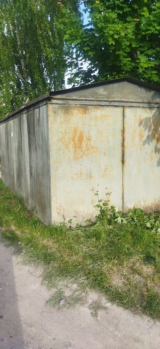 Гараж металевий великий