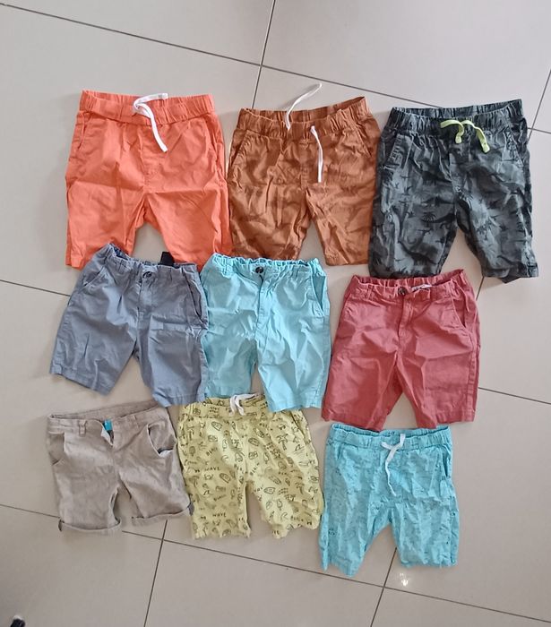 Spodenki hm 122/128 roz zestaw