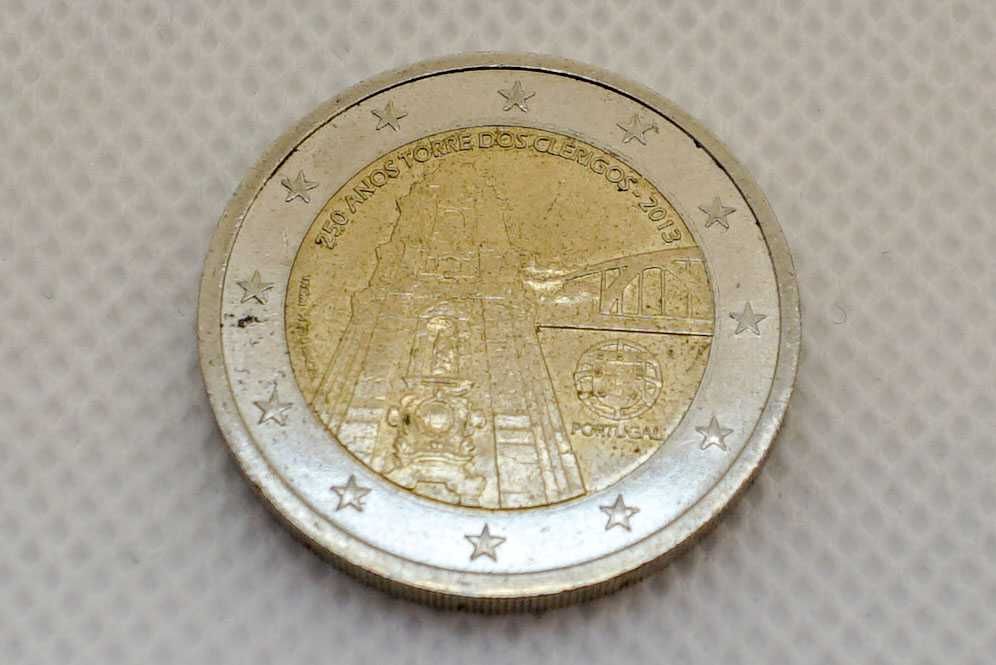 9 Moedas de 2 Euros Comemorativas de Portugal